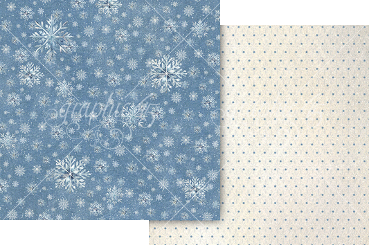 Graphic 45 Deck The Halls Calm And Bright Sheet