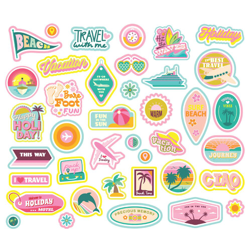 Simple Stories Just Beachy Sticker Bits