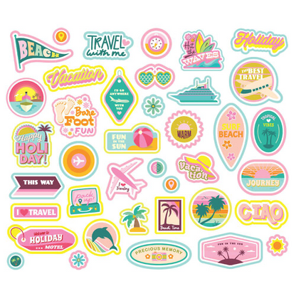 Simple Stories Just Beachy Sticker Bits
