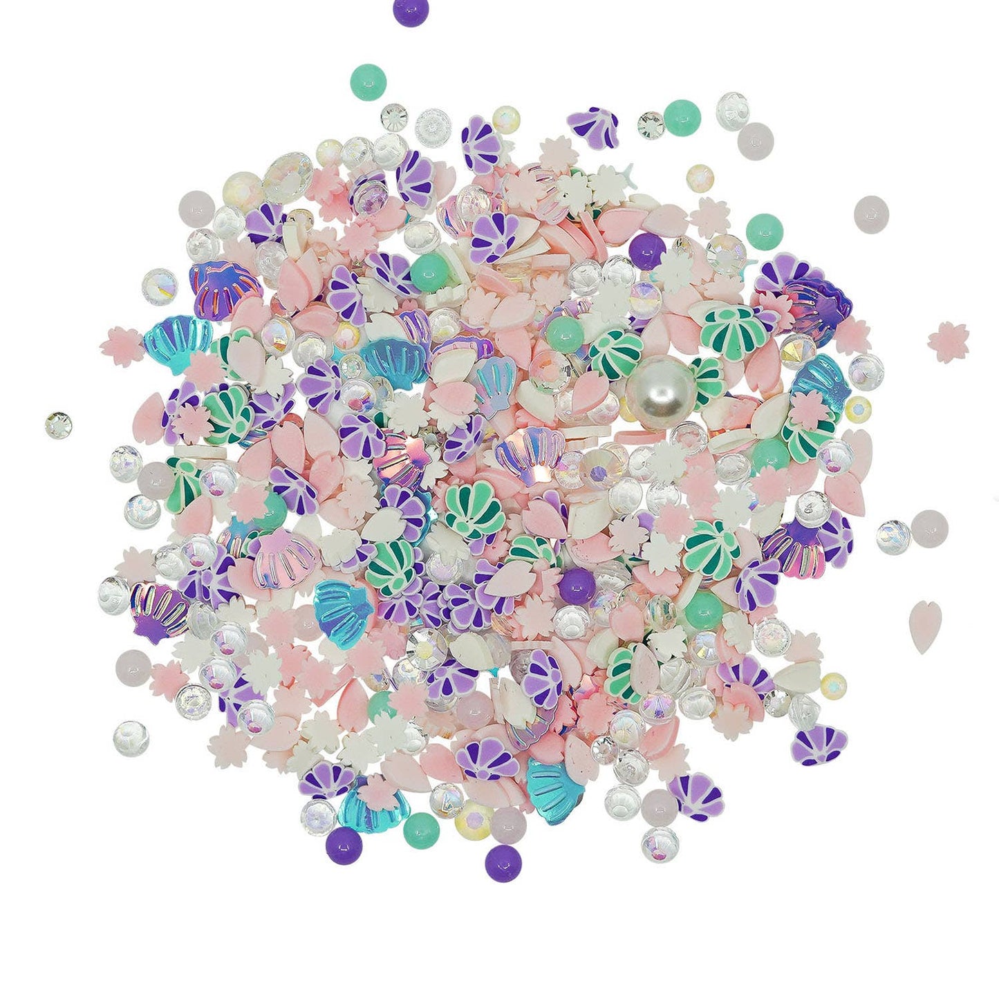 Buttons Galore & More - Shell Beach Mix Upz Embellishment Mix