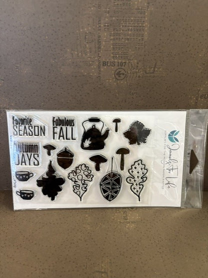 Journals for Life Clear Stamp Fall