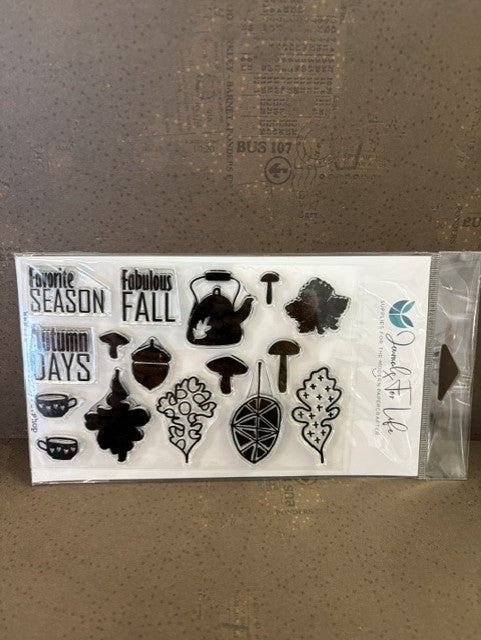 Journals for Life Clear Stamp Fall