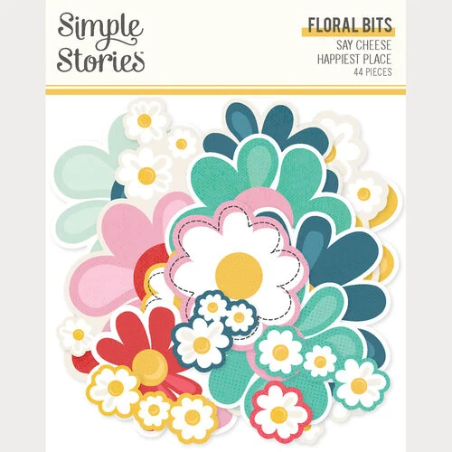 Simple Stories True Colors Floral Bits