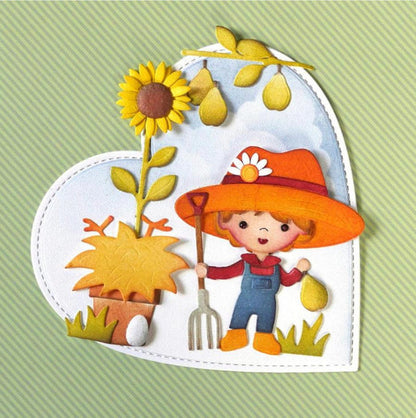 Elizabeth Craft Designs Farmer Die Cuts