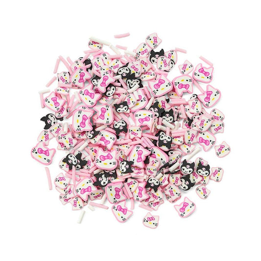 Buttons Galore & More - Here Kitty Polymer Clay Craft Embellishments