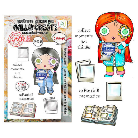 TP-1366 - A7 Stamp Sets - Collect Moments