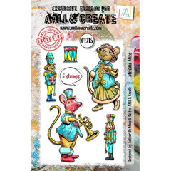 AALL & Create Melodic Mice A7 Clear Stamp Set 1215