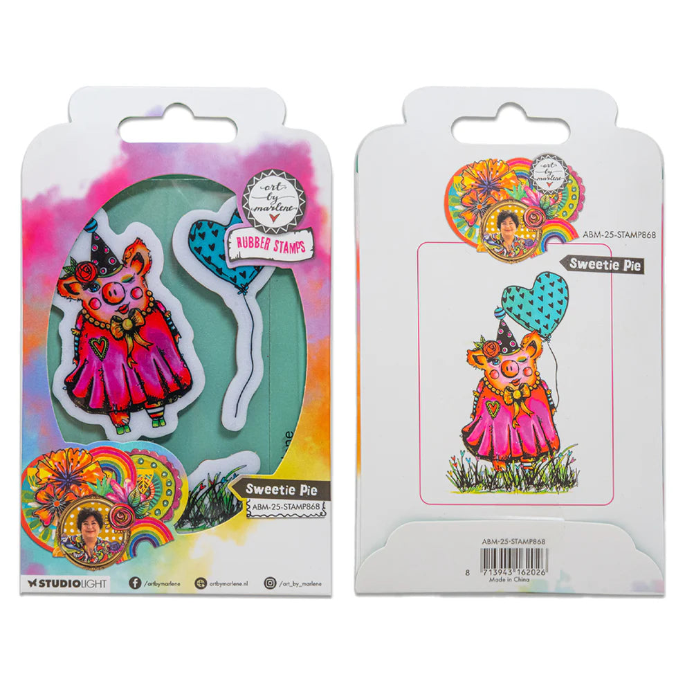 Art By Marlene Cling Rubber Stamp - Sweetie Pie