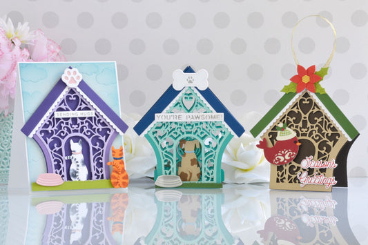 Spellbinders Pet House Die Cuts S6199