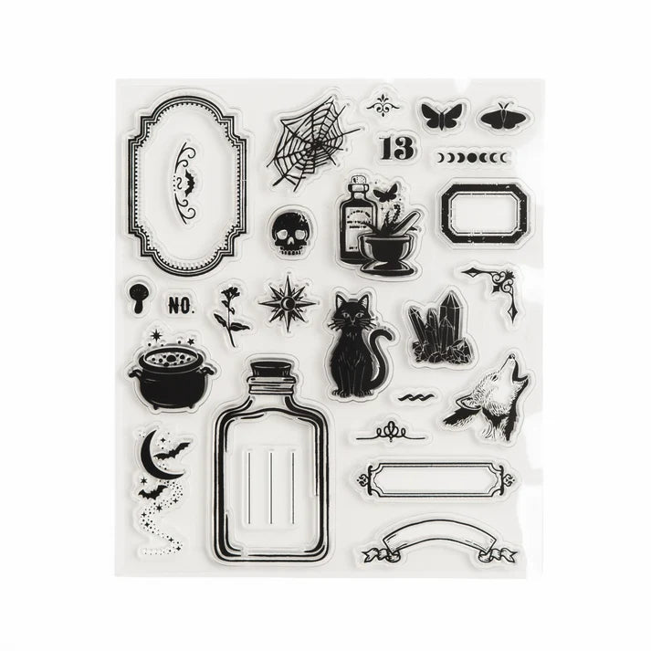 Mystic Magic Acrylic Stamp Set - Archer & Olive