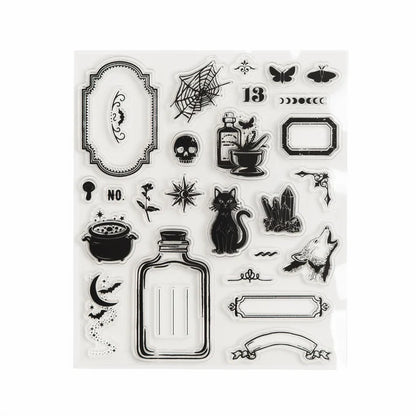 Mystic Magic Acrylic Stamp Set - Archer & Olive