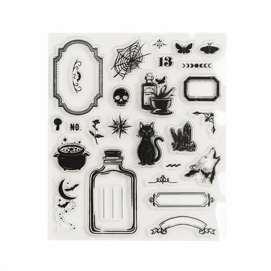 Mystic Magic Acrylic Stamp Set - Archer & Olive