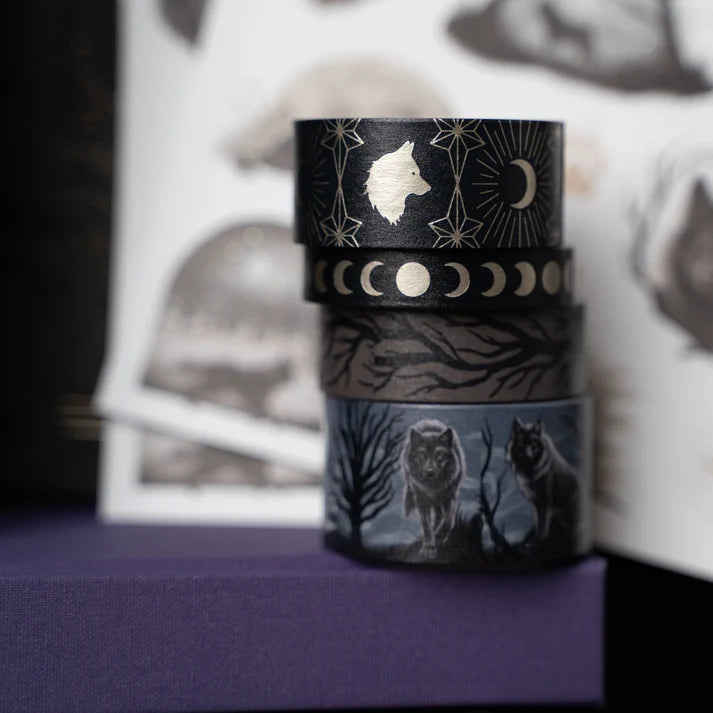 Wolf in the Night | Washi Tape - Archer & Olive