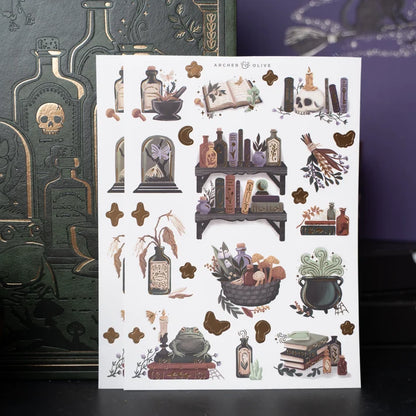 Apothecary Shelf | Sticker Set - Archer & Olive