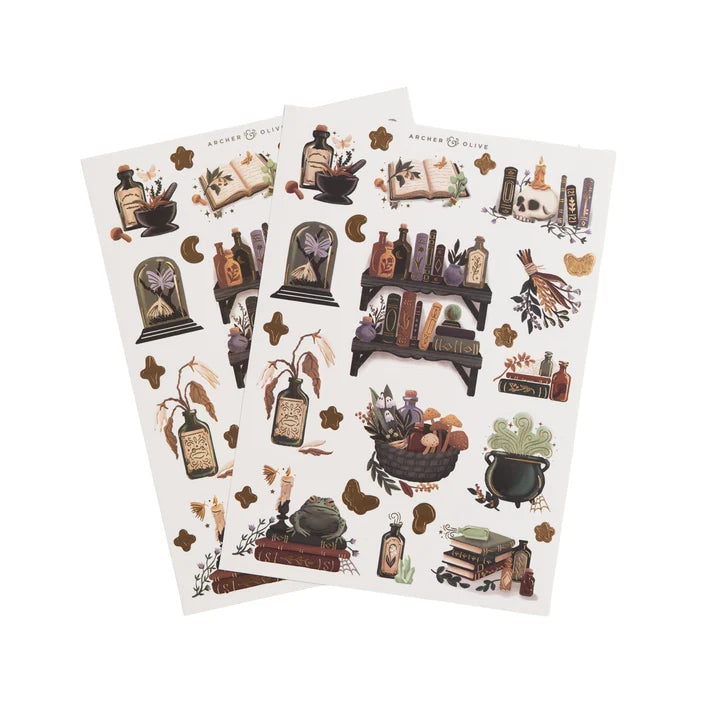 Apothecary Shelf | Sticker Set - Archer & Olive