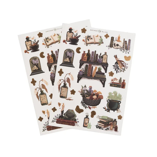 Apothecary Shelf | Sticker Set - Archer & Olive