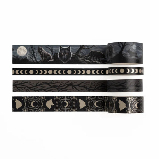 Wolf in the Night | Washi Tape - Archer & Olive