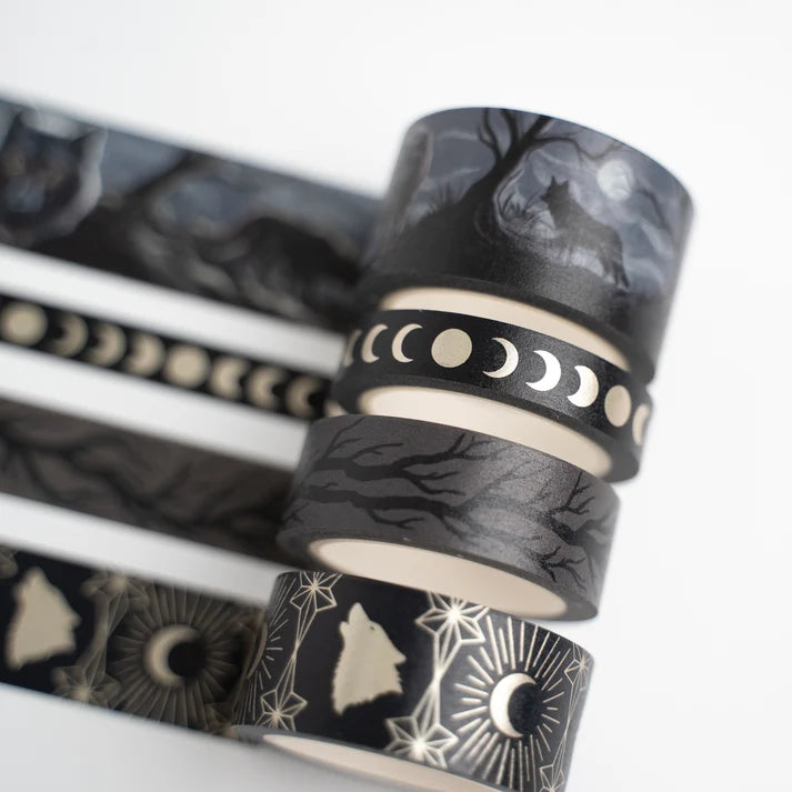 Wolf in the Night | Washi Tape - Archer & Olive