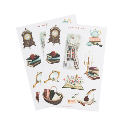 Stickers: Books of Beauty