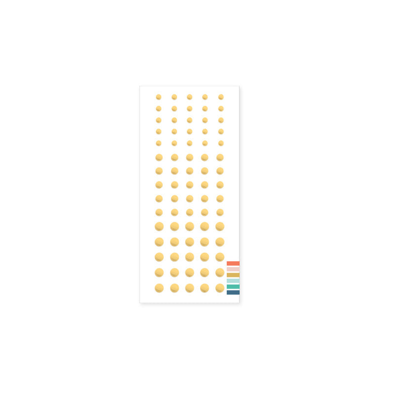 Concord & 9th - Buttercup Enamel Dots 11270 Qty 75