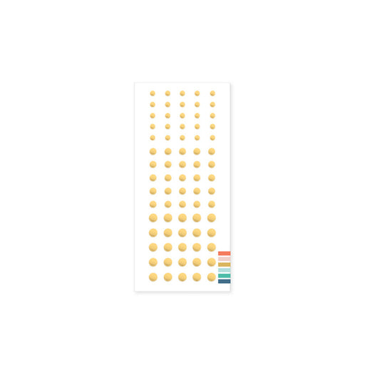 Concord & 9th - Buttercup Enamel Dots 11270 Qty 75