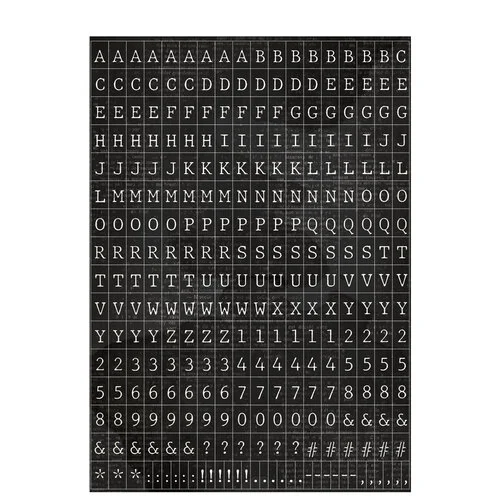 SIMPLE VINTAGE ESSENTIALS - LETTERS & LABELS STICKER BOOK