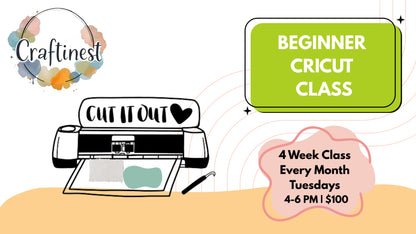 Cricut Beginners Class 2026