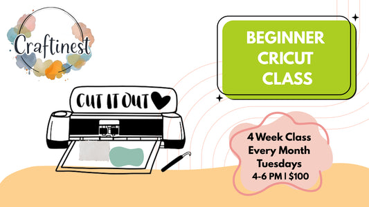 Cricut Beginners Class 2026