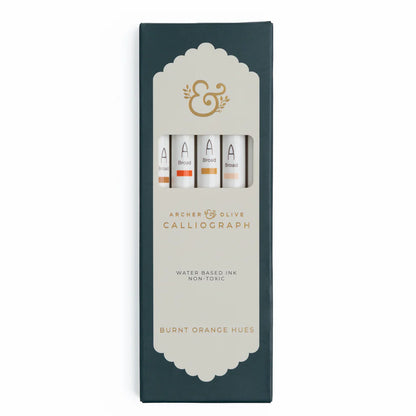 Archer & Olive - Burnt Orange Hues Sets of 5 - Calliograph