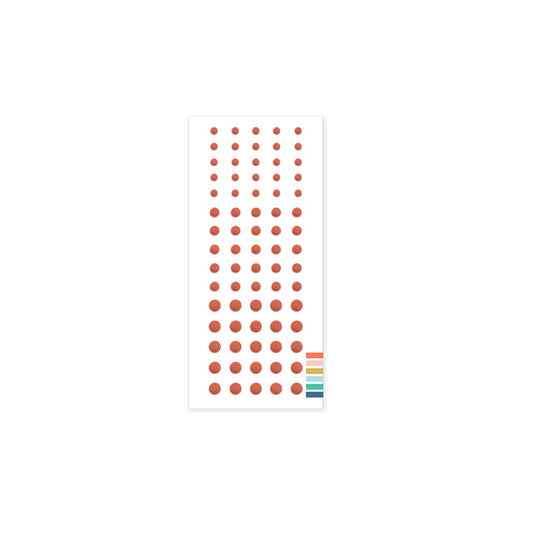 Concord & 9th - Cayenne Enamel Dots 11593 Qty 75