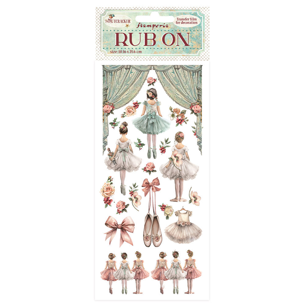 Stamperia Rub On The Nutcracker - DFLRB107