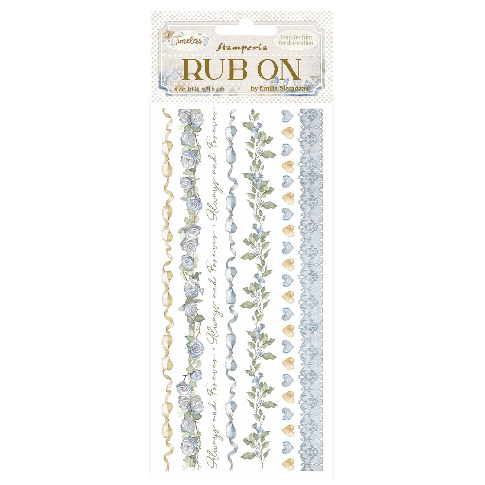 Stamperia Rub On Timeless - DFLRB165