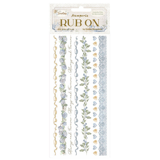 Stamperia Rub On Timeless - DFLRB165