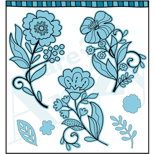 Dare2B Artzy Breezy Blossoms Die Cut D189