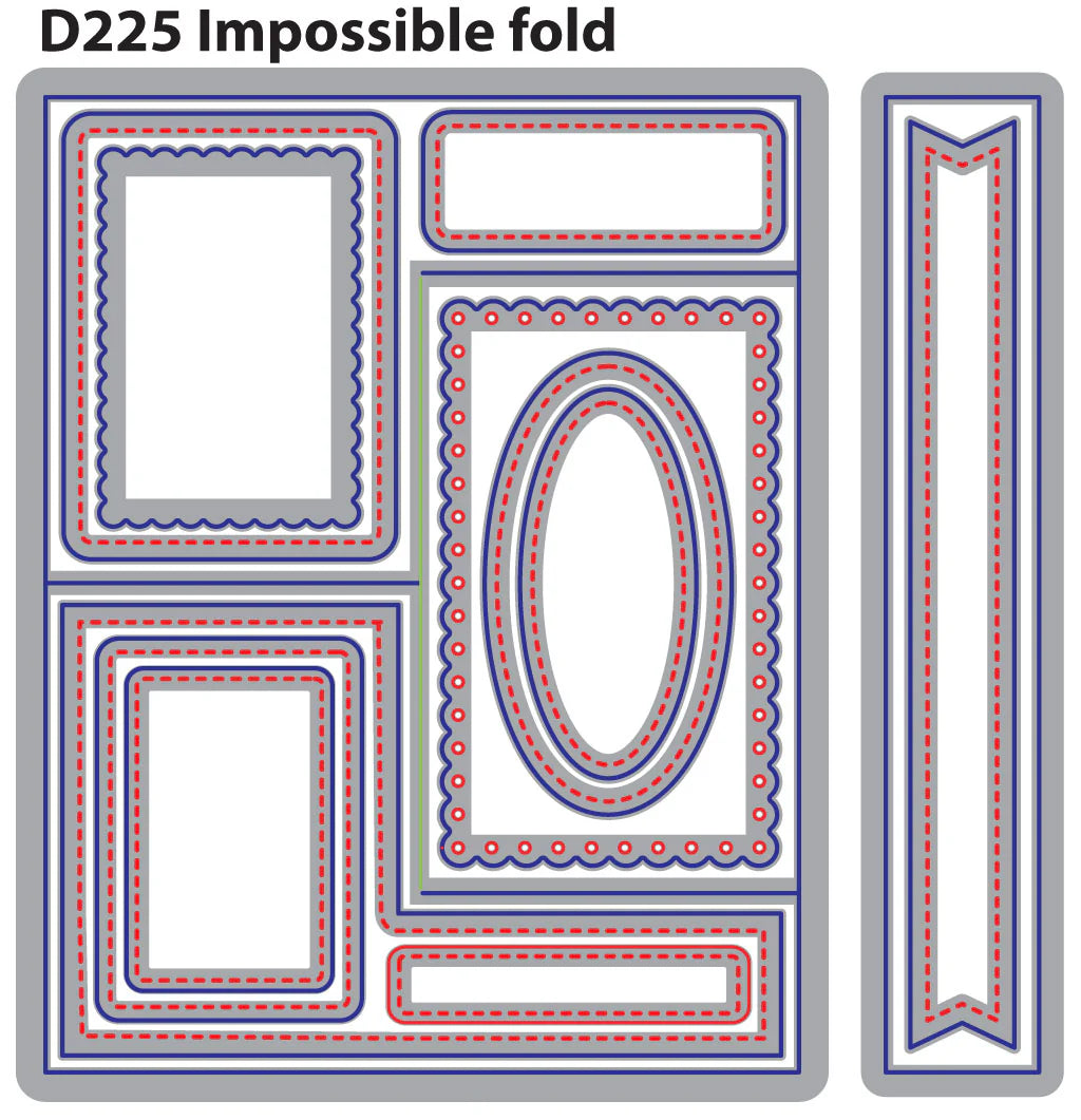 Dare2B Artzy Impossible Fold Die D225