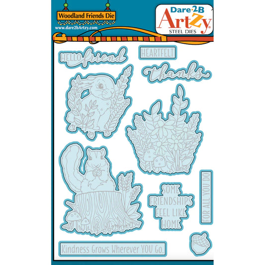 Dare 2B Artzy Woodland Friends Die Set d277