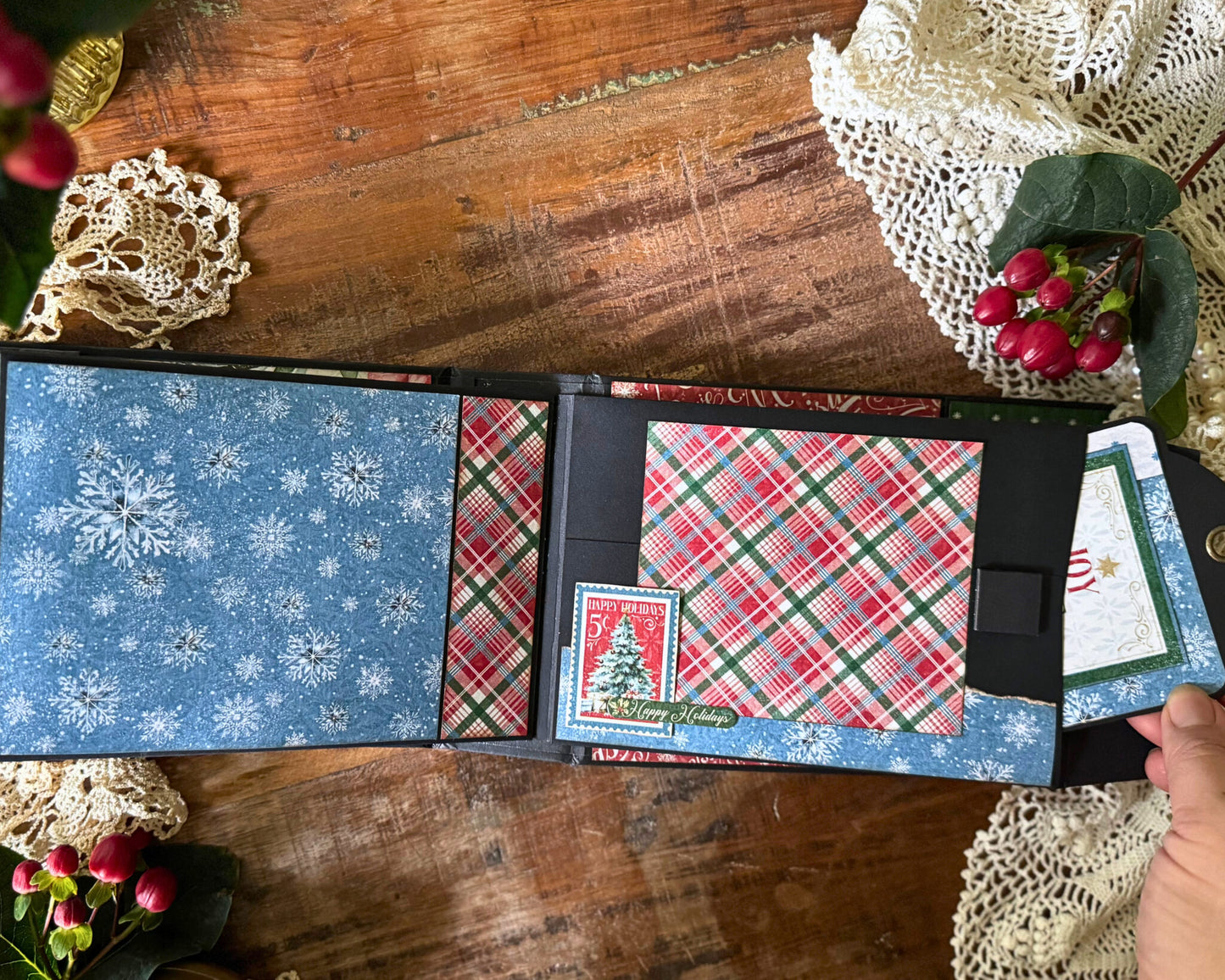Rectangle Policy Envelope Album — Black