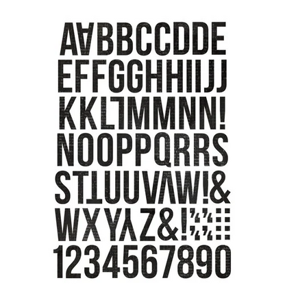 SIMPLE VINTAGE ESSENTIALS - LETTERS & LABELS STICKER BOOK