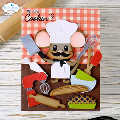 Elizabeth Craft Designs Baking Accessories - 2290 Die Cuts (2203 big mouse die sold separately)