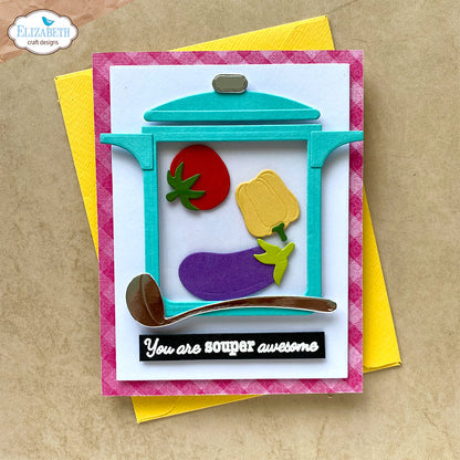 Elizabeth Craft Designs Cooking Pot - 2291 Die Cuts
