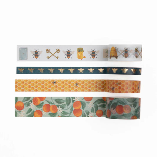Archer & Olive - Keeper of the Bees Washi Tape Set