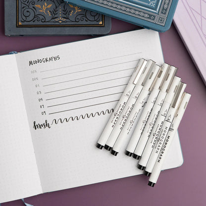 Archer & Olive - Monograph Pens | Sets of 3  Size 09