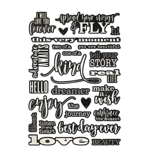 SIMPLE VINTAGE ESSENTIALS - LETTERS & LABELS STICKER BOOK
