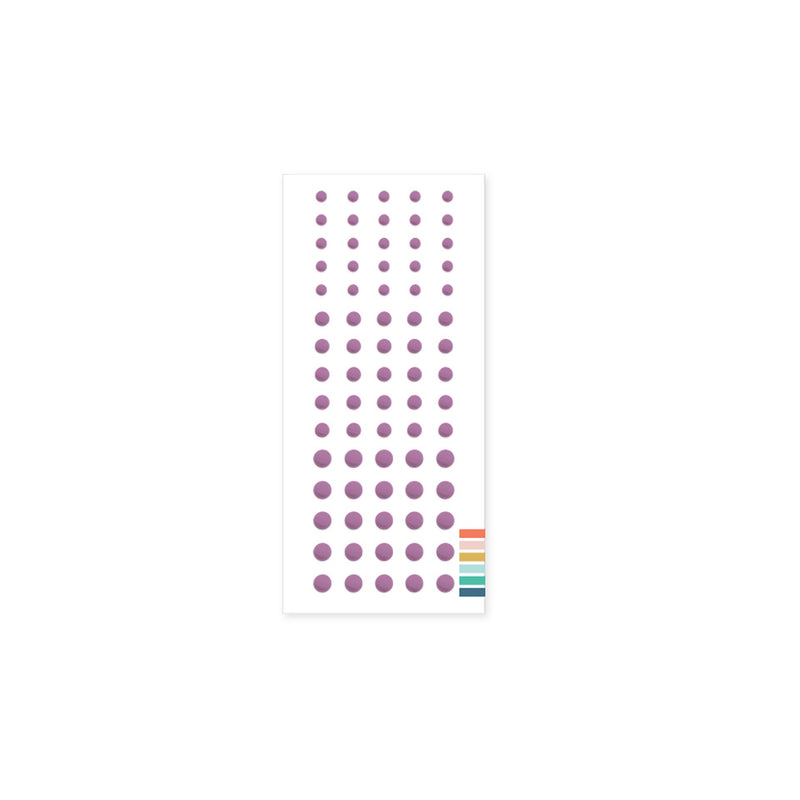 Concord & 9th - Grape Soda Enamel Dots 11687 Qty 75