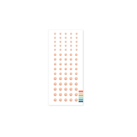 Concord & 9th - Grapefruit Enamel Dots 11219 Qty 75