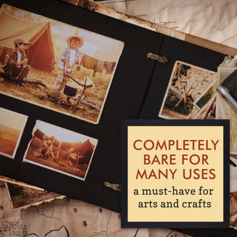 Graphic 45 Black Chipboard Sheets Medium Weight 30 Pt