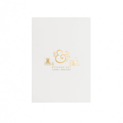 Archer and Olive Bookshelf Sticker Set