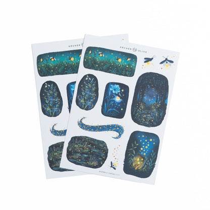 Archer & Olive Firefly Night Sticker Set ST367