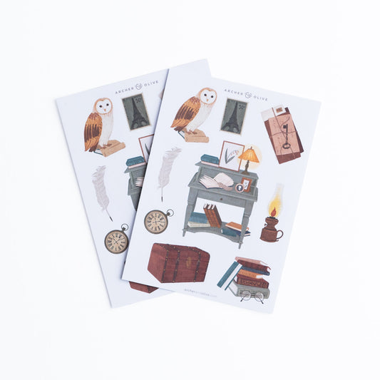 Archer & Olive In The Attic Sticker Set ST352