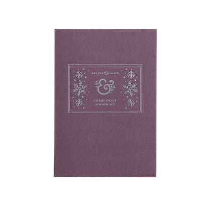 Archer & Olive Lamp Post Sticker Set WST307 ￼